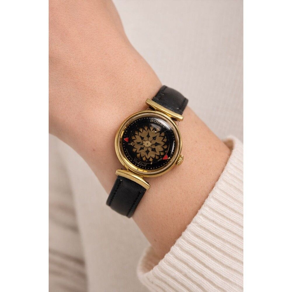 ERNEST BOREL Womens Watch - Cocktail Kaleidoscope Manual 17 Jewel Swiss